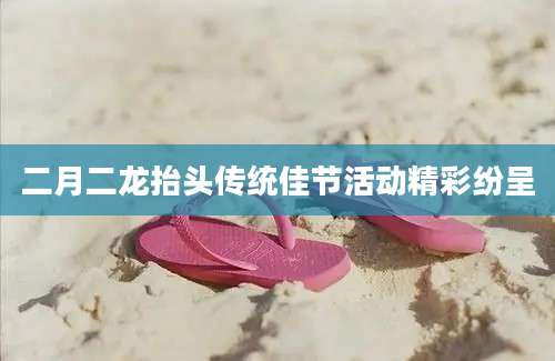 二月二龙抬头传统佳节活动精彩纷呈