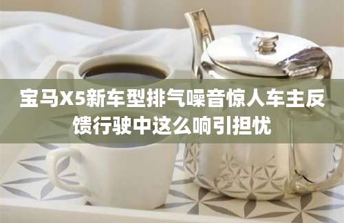 宝马X5新车型排气噪音惊人车主反馈行驶中这么响引担忧