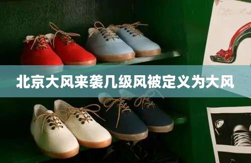 北京大风来袭几级风被定义为大风