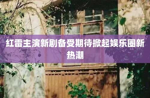 红雷主演新剧备受期待掀起娱乐圈新热潮